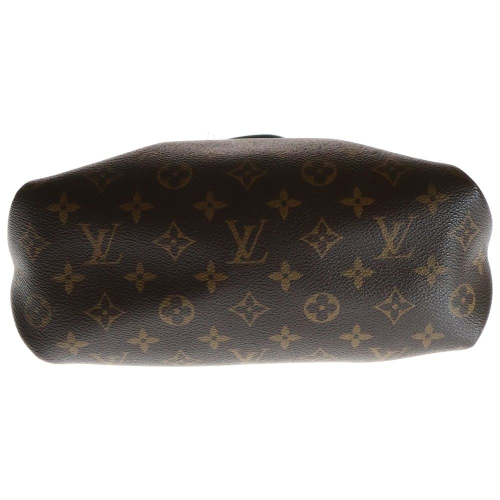 LOUIS VUITTON ルイヴィトン モノグラム フラワージップド トートPM ブラウン PVCレザー ハンドバッグ N44351 DECORATOM_COM_BR