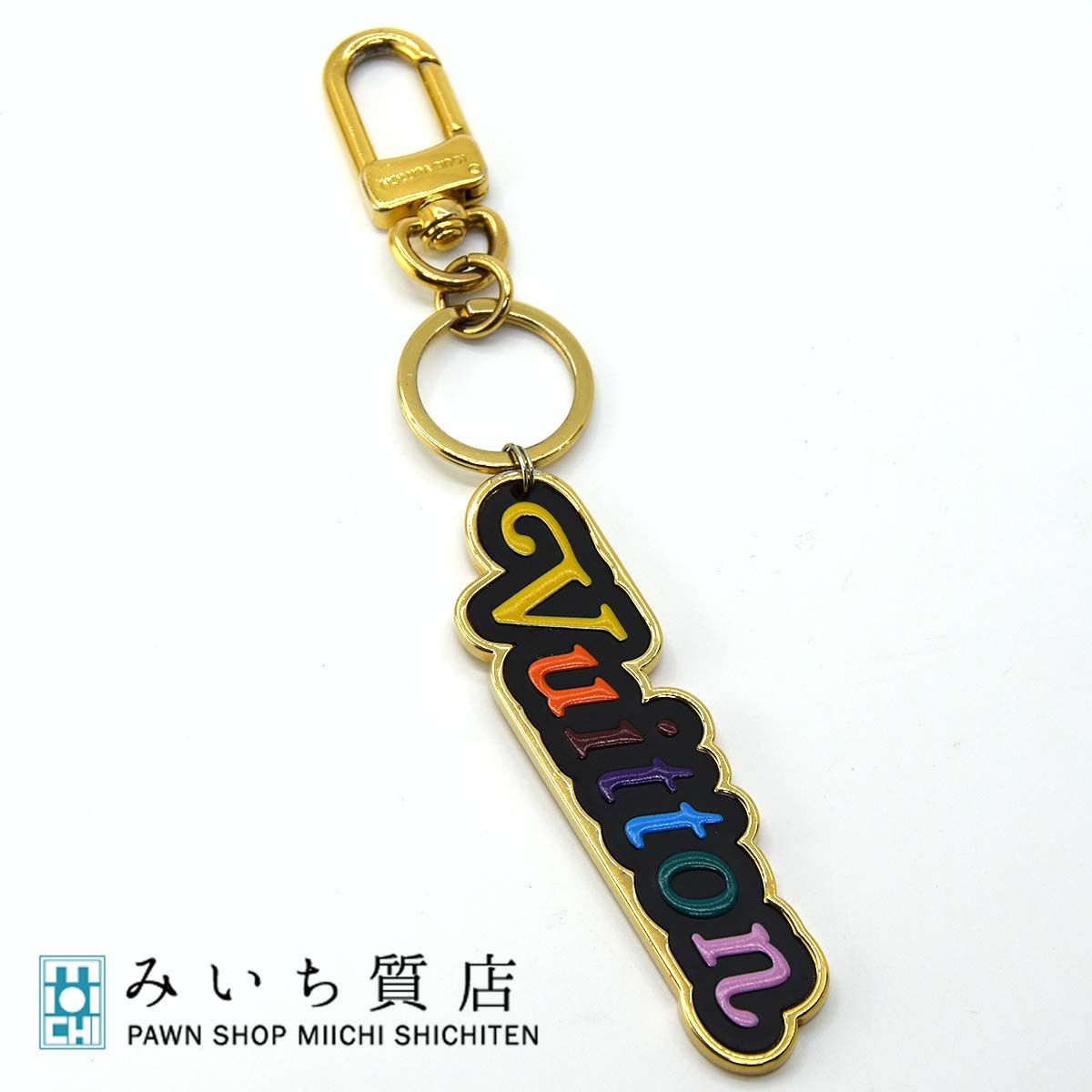 ルイヴィトン ポルトクレ ヴィトン ニューウェーブ バッグチャーム M63747 LOUIS VUITTON 【中古】LOUIS ポルトクレ ニューウェーブ バグ