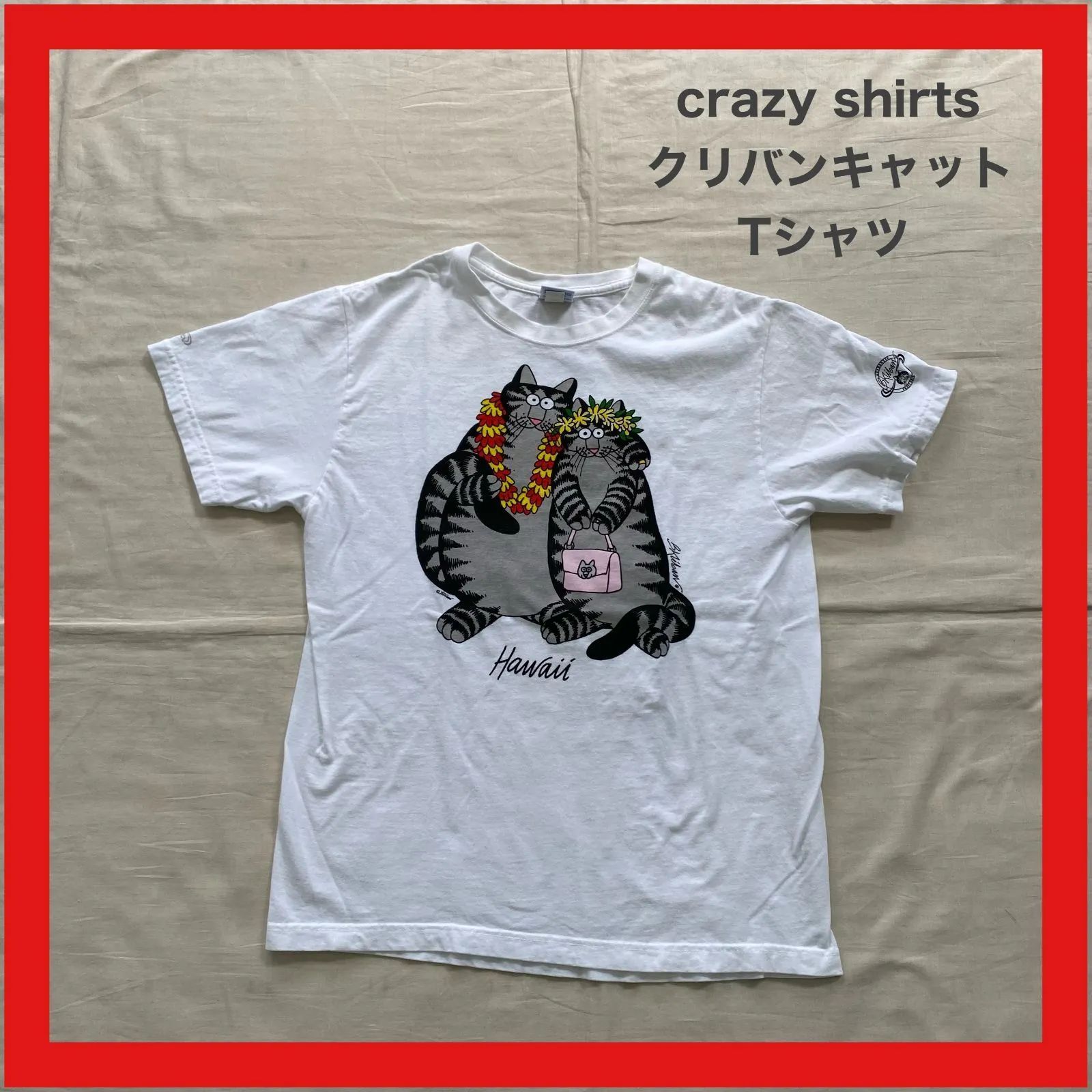 crazyshirts クレイジーシャツ クリバンキャット Tシャツ カットソー