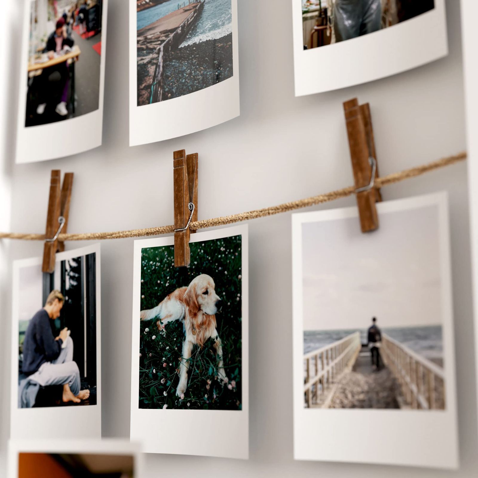  LWR CRAFTS工芸木製大型洗濯バサミ 8 4センチメートル長 自然 洗濯バサミ 洗濯用品