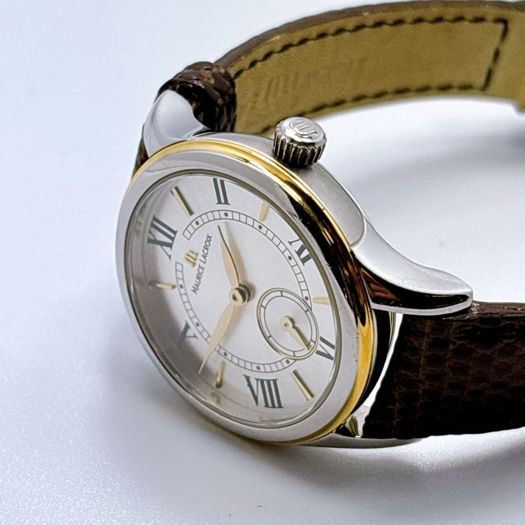 301 モーリスラクロア レ クラシック スモセコ ラウンド 腕時計 - メルカリ 