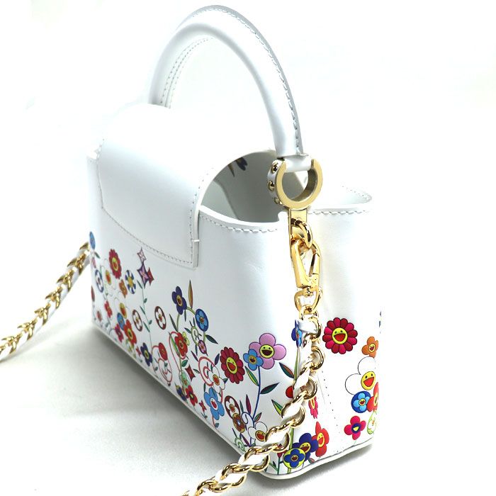 LOUIS VUITTON ルイヴィトン 村上隆 カプシーヌMINI LOUIS VUITTON ルイ・ヴィトン LV ×村上隆 カプシーヌ EW MINI 2Way