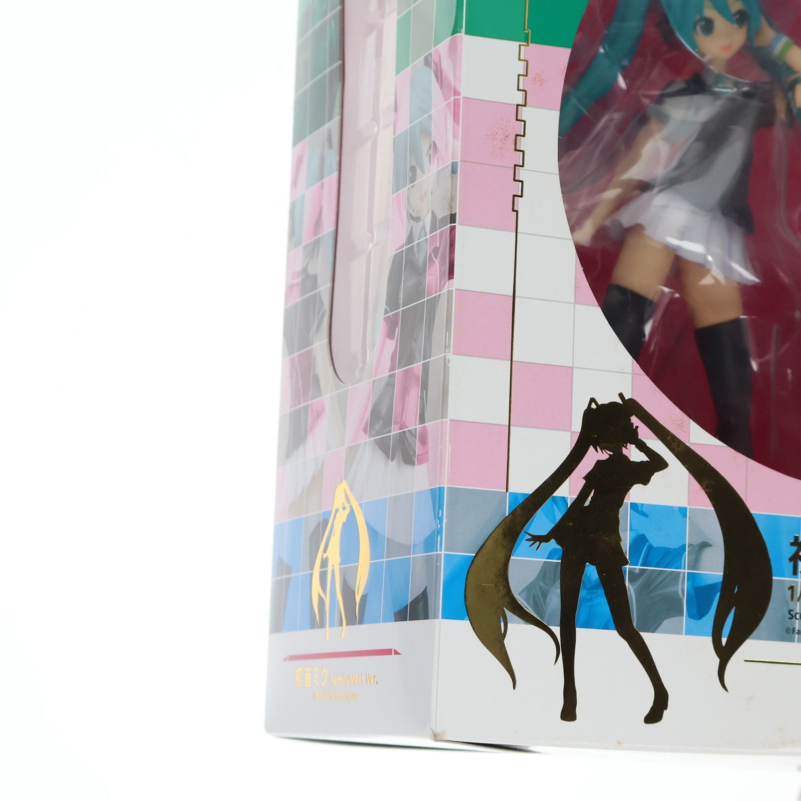 (未使用･未開封品)　ファミリーマート限定 Happyくじ 初音ミク A賞 初音ミク FamilyMart Ver. 1/8スケールフィギュア p1m72rm 初音ミク FamilyMart Ver.