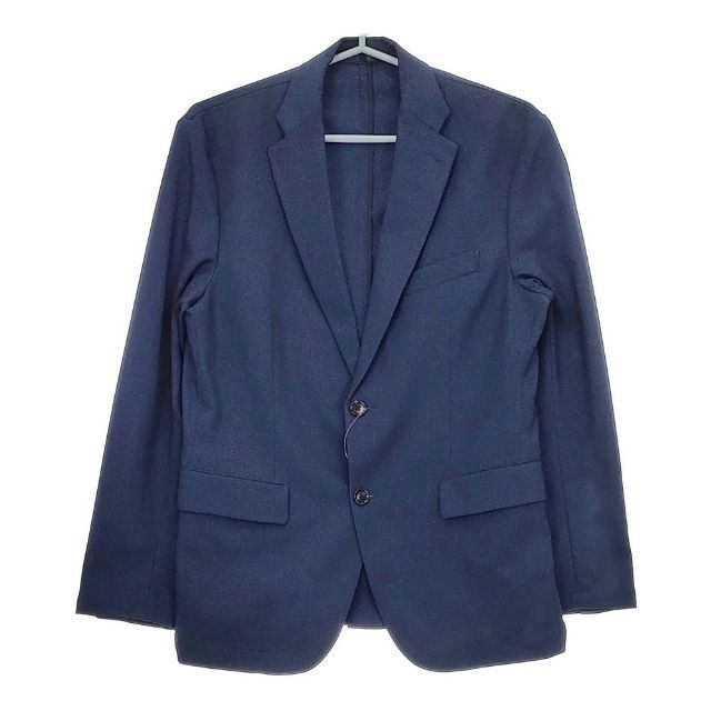 BEAUTY-YOUTH WARDROBE SMART LANATEC ジャケット パンツ 定価19800円 スーツ セットアップ 23AW ブルー メンズ ビューティ-ユース 5-0428M∞