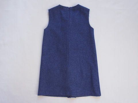 Il gufo マメール 子供服 イル・グッフォ il gufo ドレス ワンピース 115 120cm レッド - ファッション通販