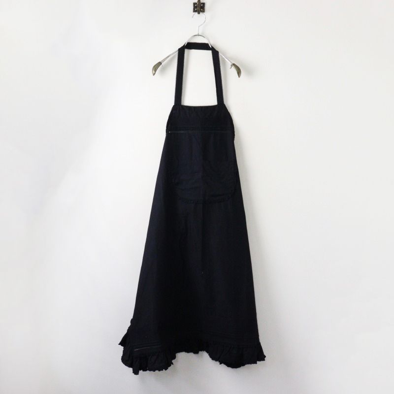 ピンクハウス PINK HOUSE 綿ローン ピコフリル 前ポケット付き 前掛け