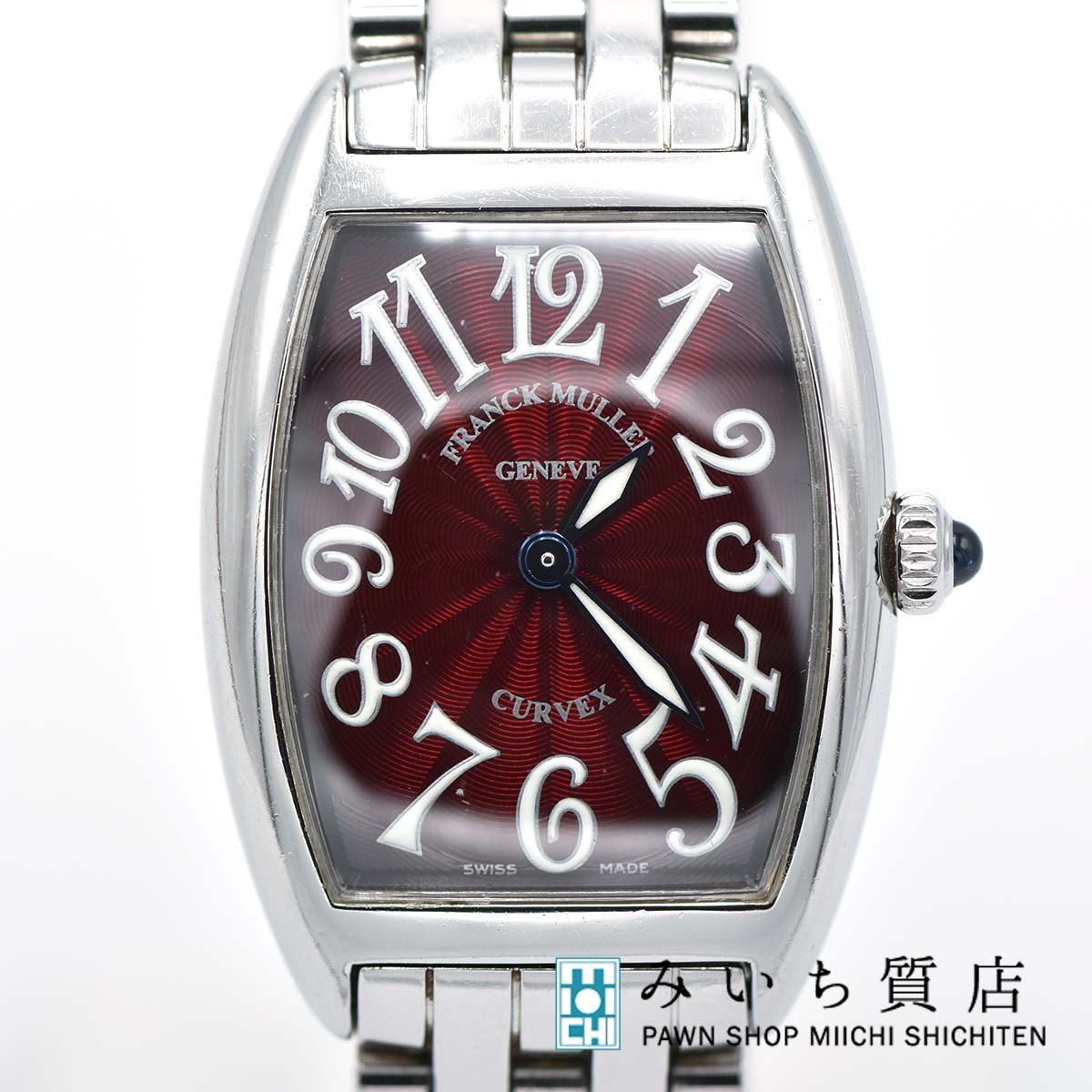 腕時計 フランクミュラー FRANCK MULLER トノーカーベックス 1752BQZ