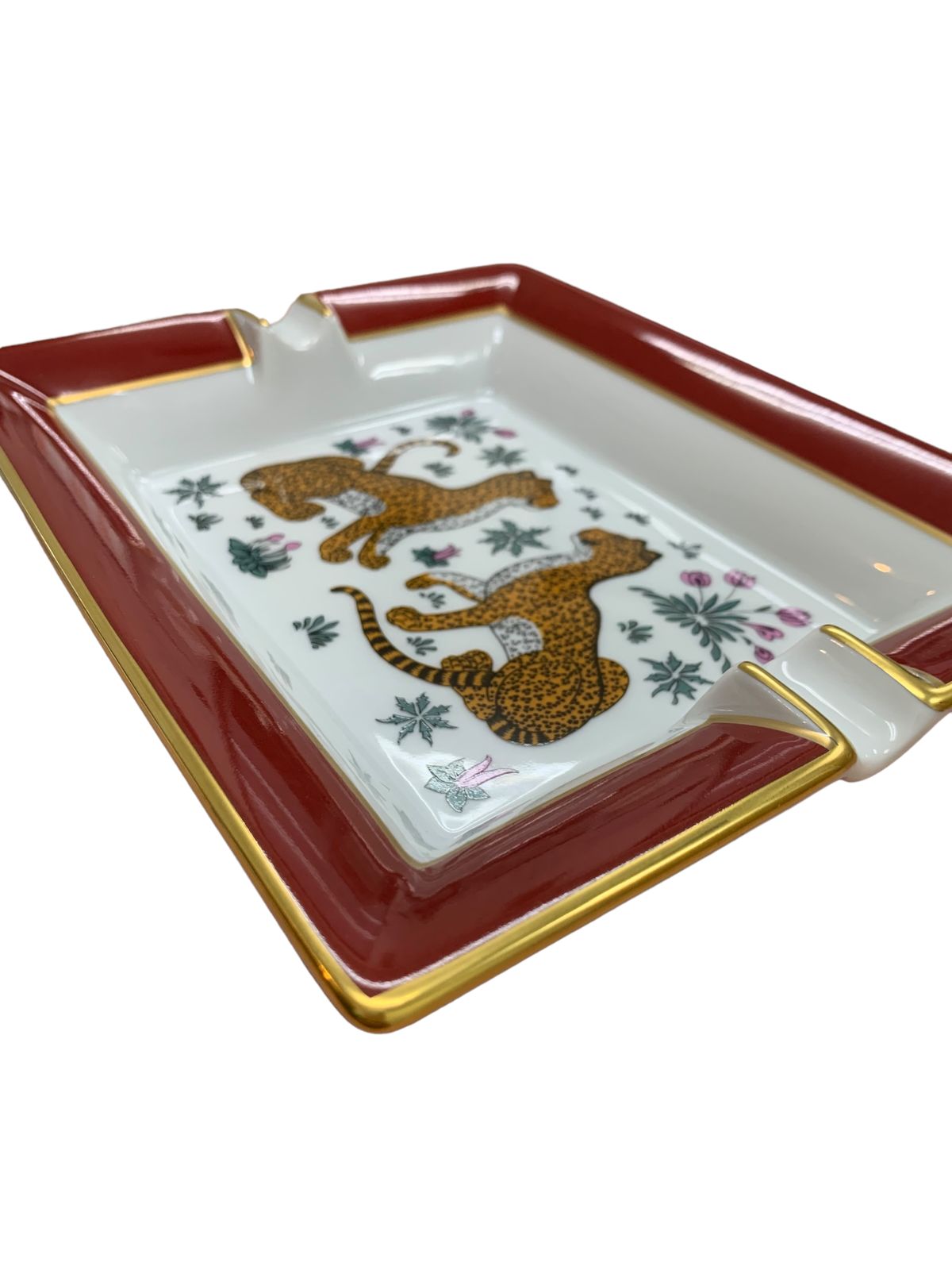 【未使用】HERMES 灰皿　アッシュトレイ　レオパード　豹 エルメス(Hermes) 灰皿 )アッシュトレイ ヒョウ 豹 【中古】 - メルカリ