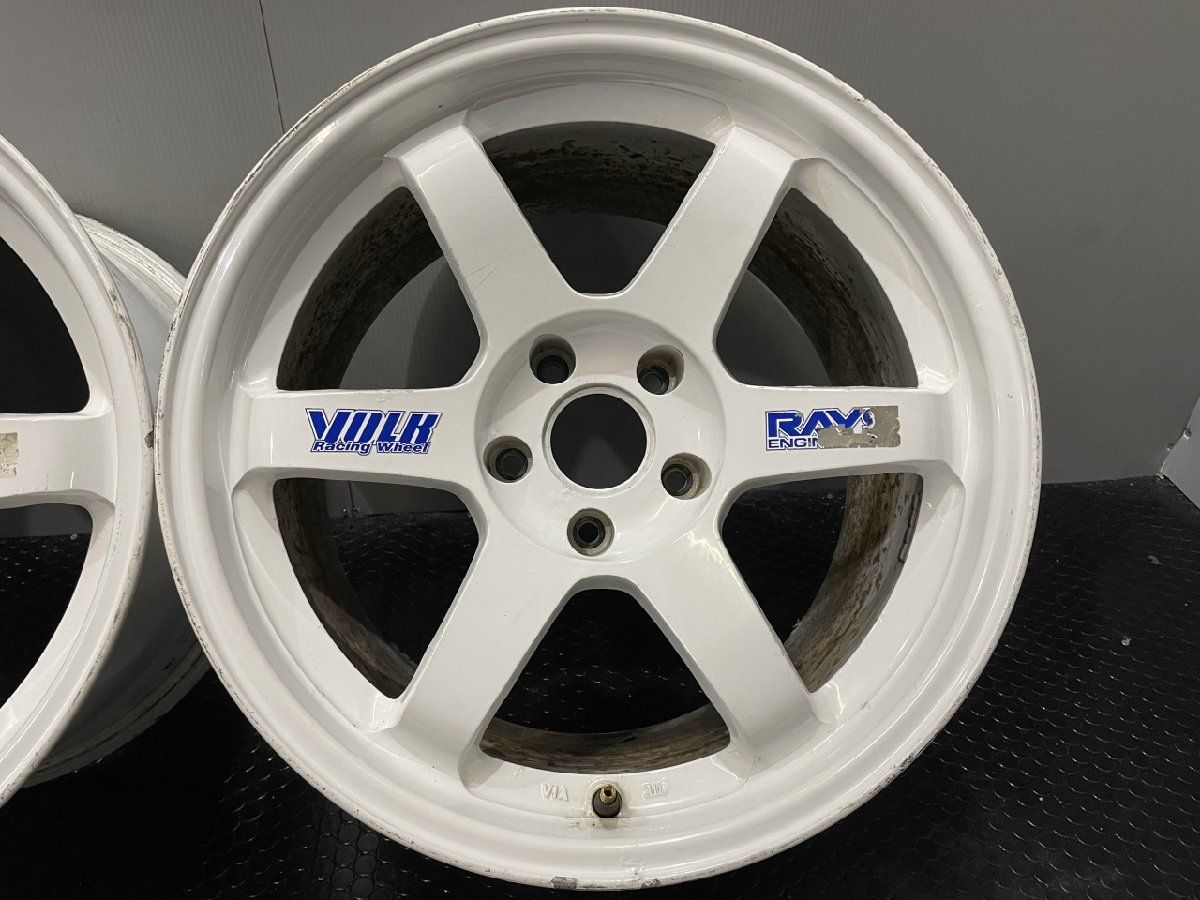 超希少 廃盤 RAYS VOLK RACING TE37 ボルクレーシング 17インチ 4本 ...