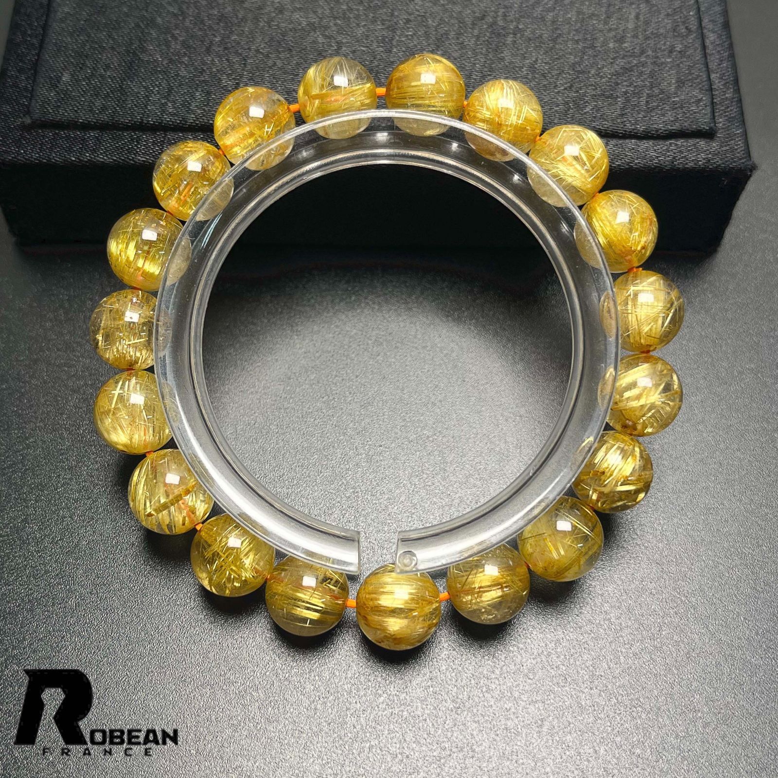 綺麗 EU製 定価35万円☆ROBEAN・極!極満針ルチルクォーツ