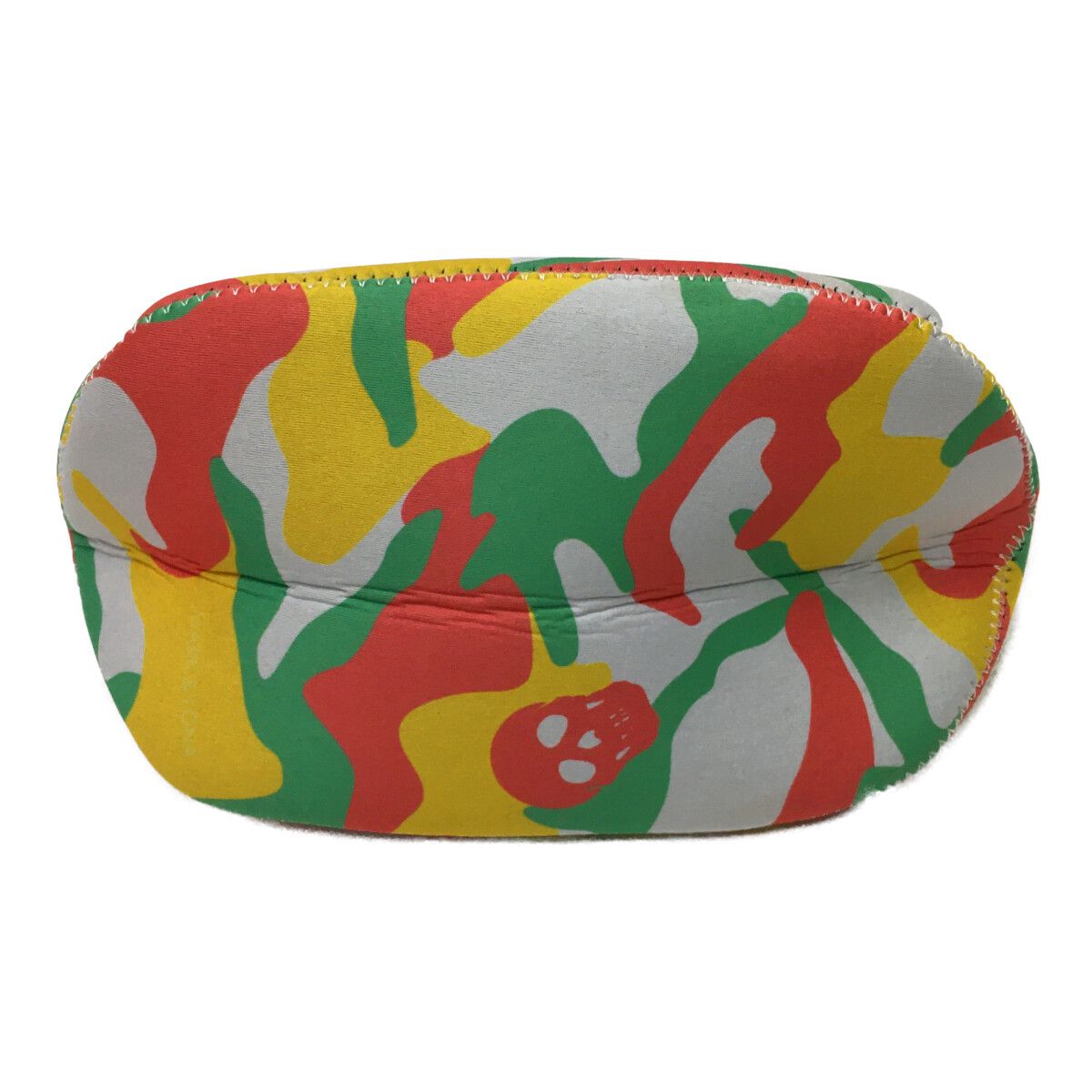 中古 マークアンドロナ MARK&LONA カートバッグ ピンク×グリーン