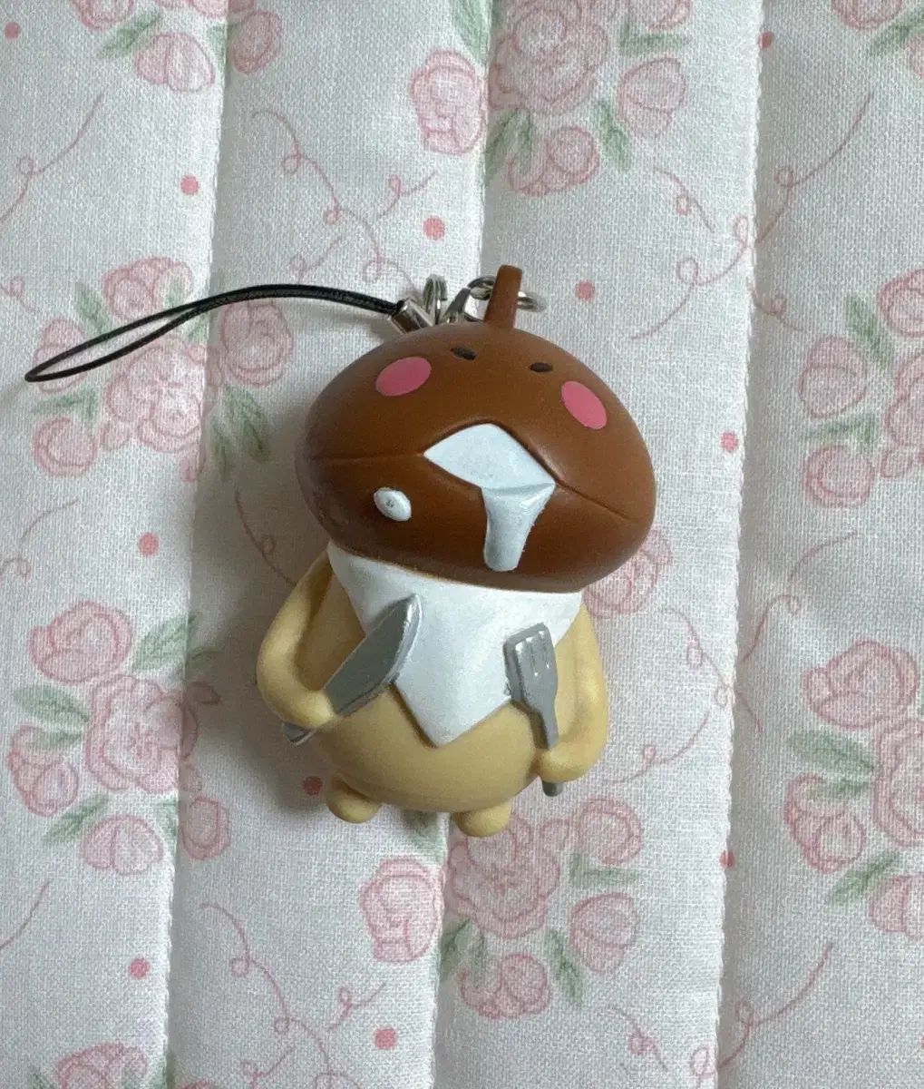 よだれ なめこ キーホルダー