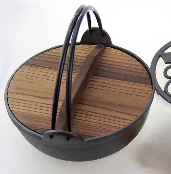 厚手の鋳鉄鍋 日本風すき焼き鍋 不粘土鍋 古風鉄鍋 家庭用フライパン スープ鍋