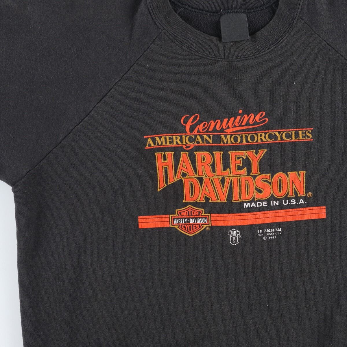 古着 雰囲気系 80年代 ハーレーダビッドソン Harley-Davidson 3D 