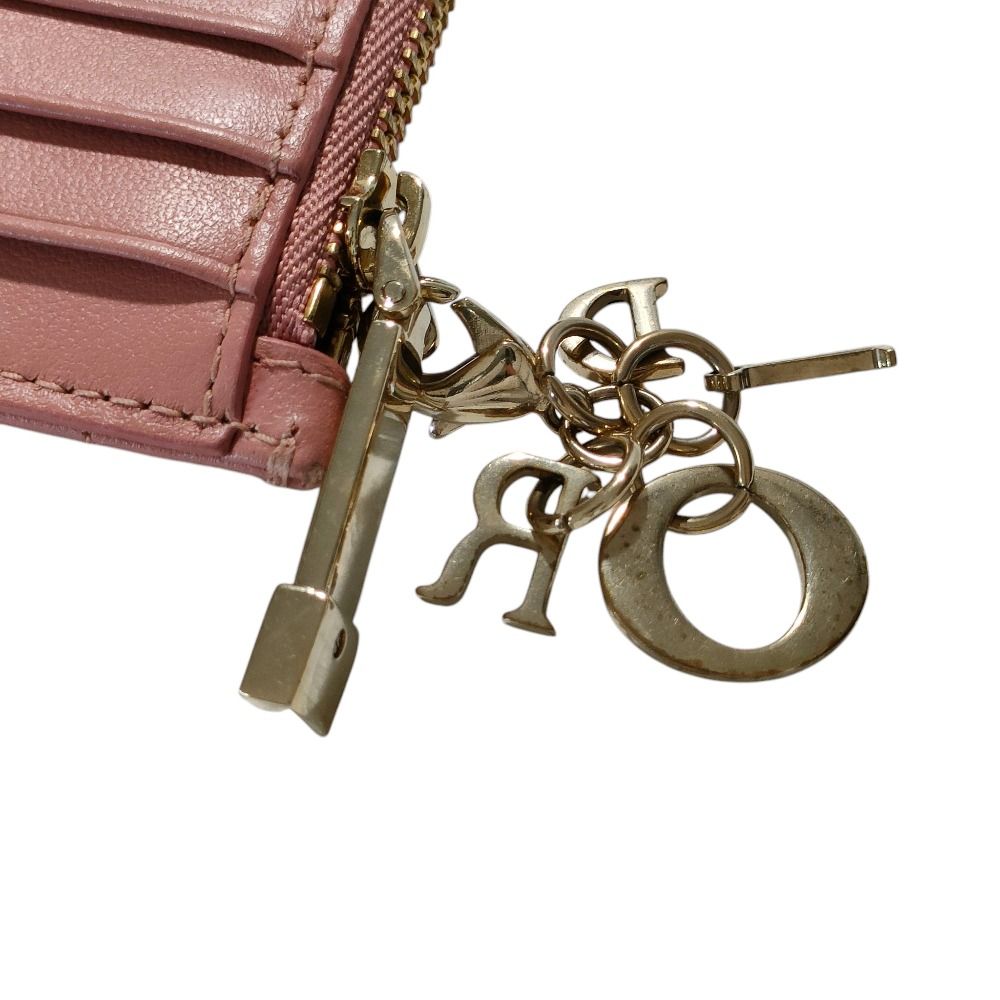 美品 Christian Dior クリスチャンディオール カナージュ レザー