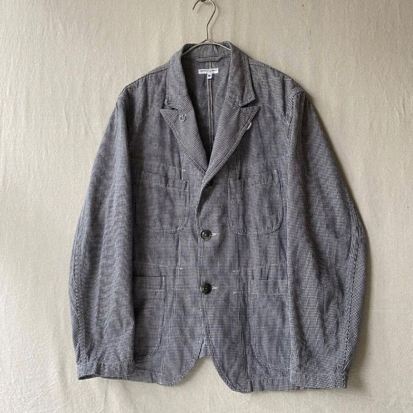 ENGINEERED GARMENTS ベッドフォード ジャケット / M コットン 千鳥格子 グレー カバーオール ワーク USA製  NEPENTHES O3-03040-1858 - メルカリ