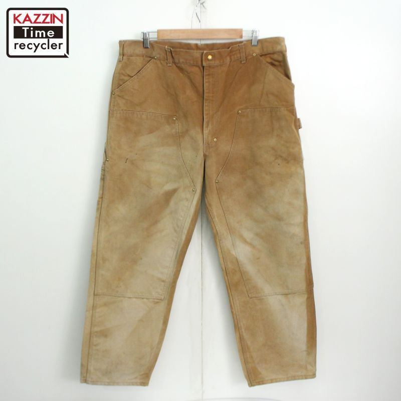 70s Carhartt ダブルニー ダック ペインターパンツ メンズ 表記42×30サイズ