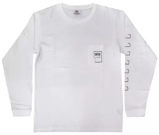 PLAYZONE さよなら青山劇場　Travis Japan ロングTシャツ 中古】衣類 Travis Japan ロングTシャツ ホワイト 「Travis