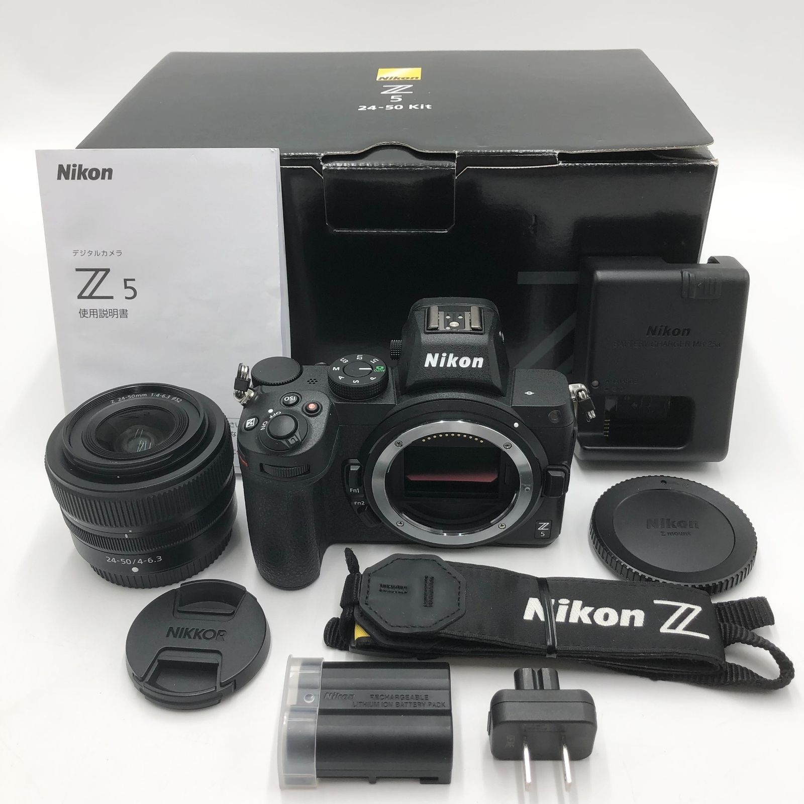 Nikon ミラーレス一眼カメラ Z5 レンズキット NIKKOR Z 24-50mm f|4-6.3 付属 Z5LK24-50 ブラック