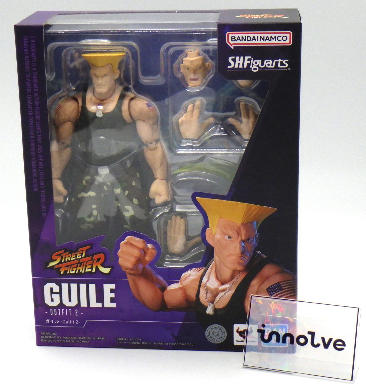 S.H.Figuarts STREET FIGHTER GUILE ガイル Outfit2 フィギュアーツ バンダイ 未開封 新品 - メルカリ