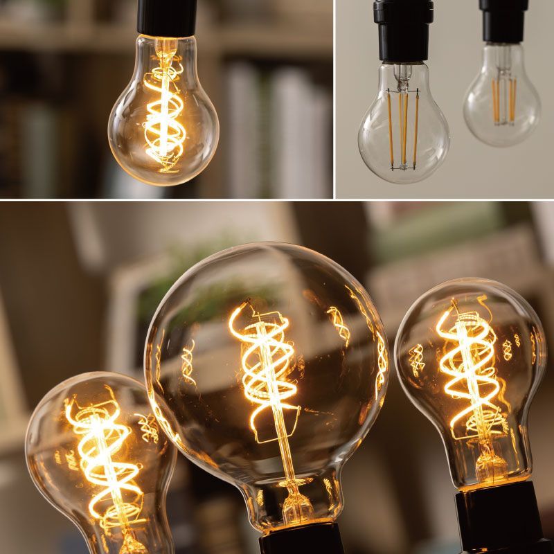 LED電球 40形/60形 6個セット】E26 【調光器対応】 一般電球 40W形