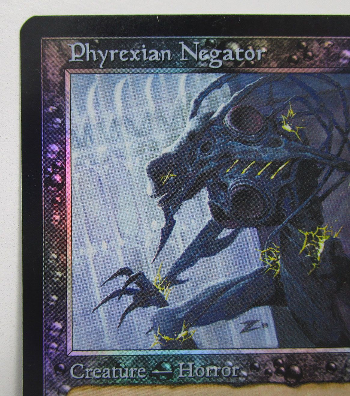 MTG ファイレクシアの抹殺者 Phyrexian Negator Foil 英語版 プレイ用