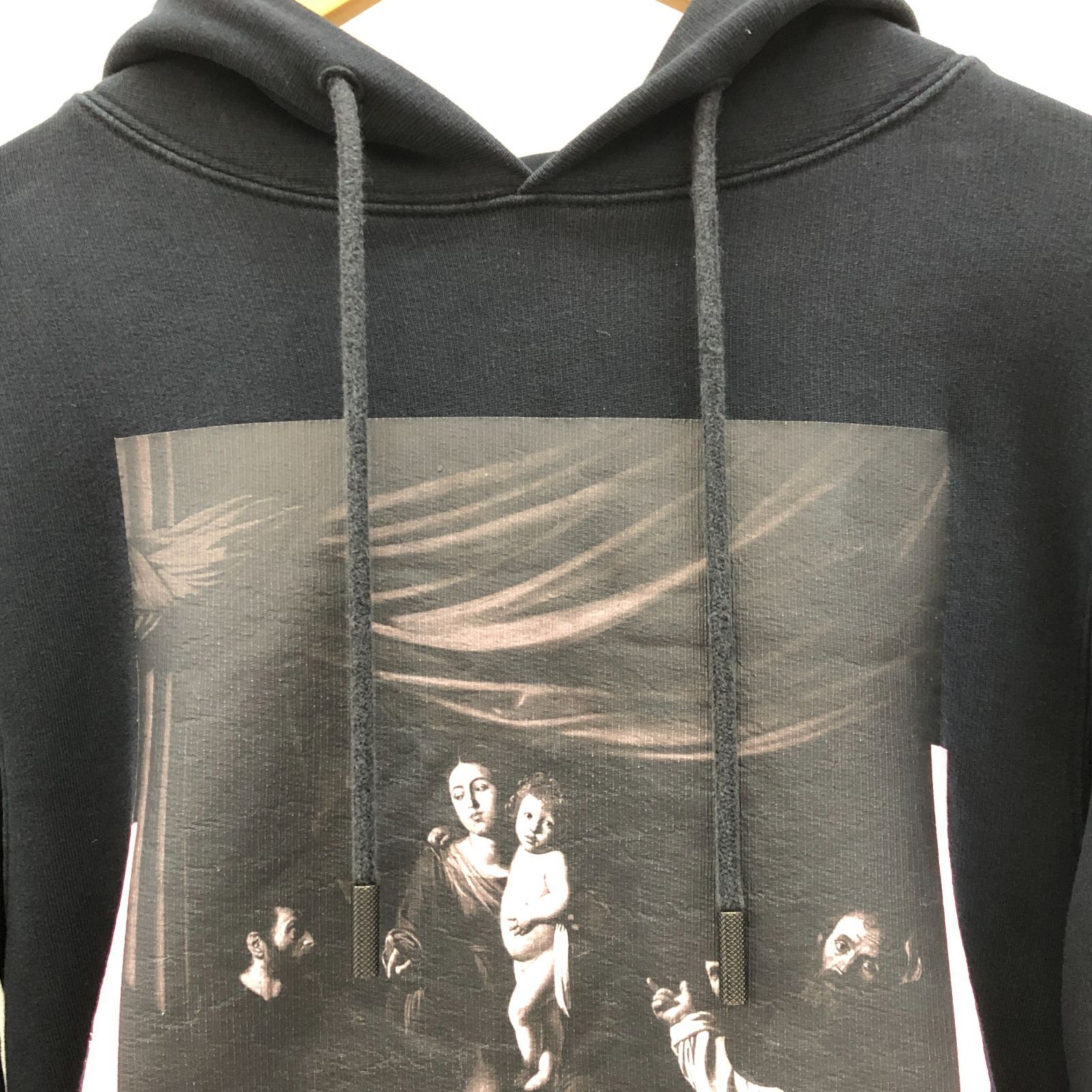 OFF WHITE オフホワイト 17SS DIAG CARAVAGGIO HOODIE カラヴァッジョ 