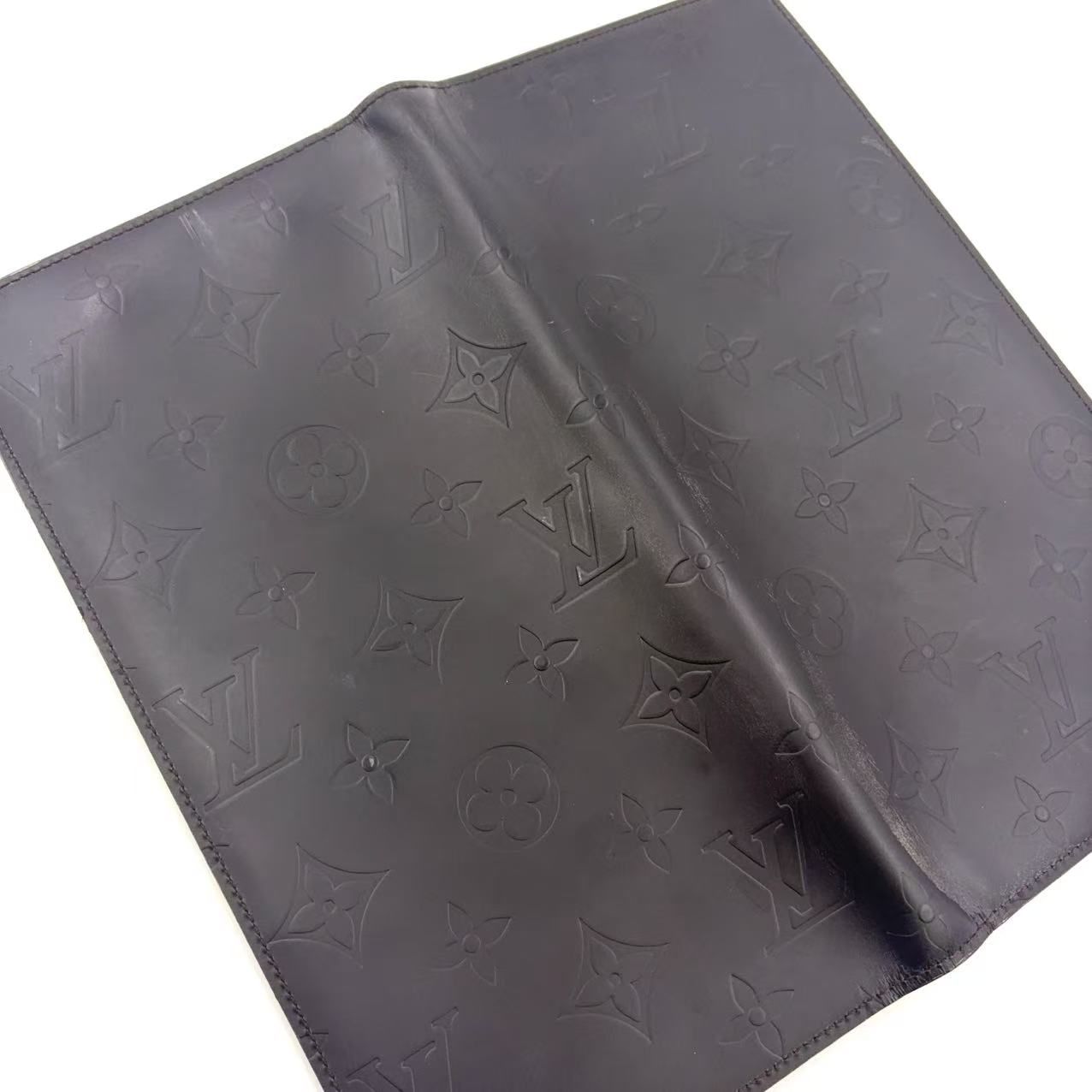 LOUIS VUITTON ポルトフォイユ ドゥーブル モノグラムグラセ 二