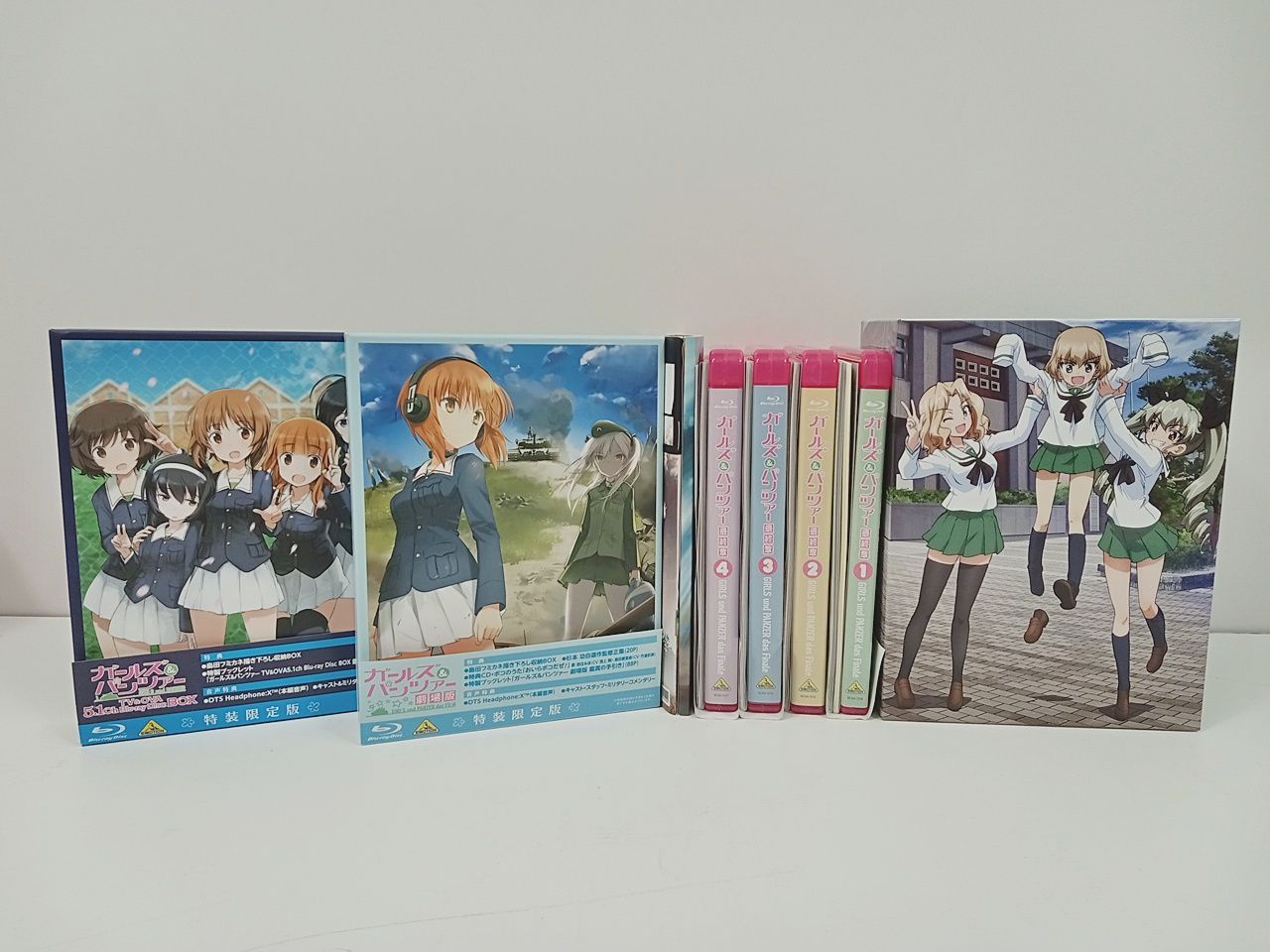 アニメ ガールズ＆パンツァー Blu-ray BOX ブルーレイ 混在 M-4990