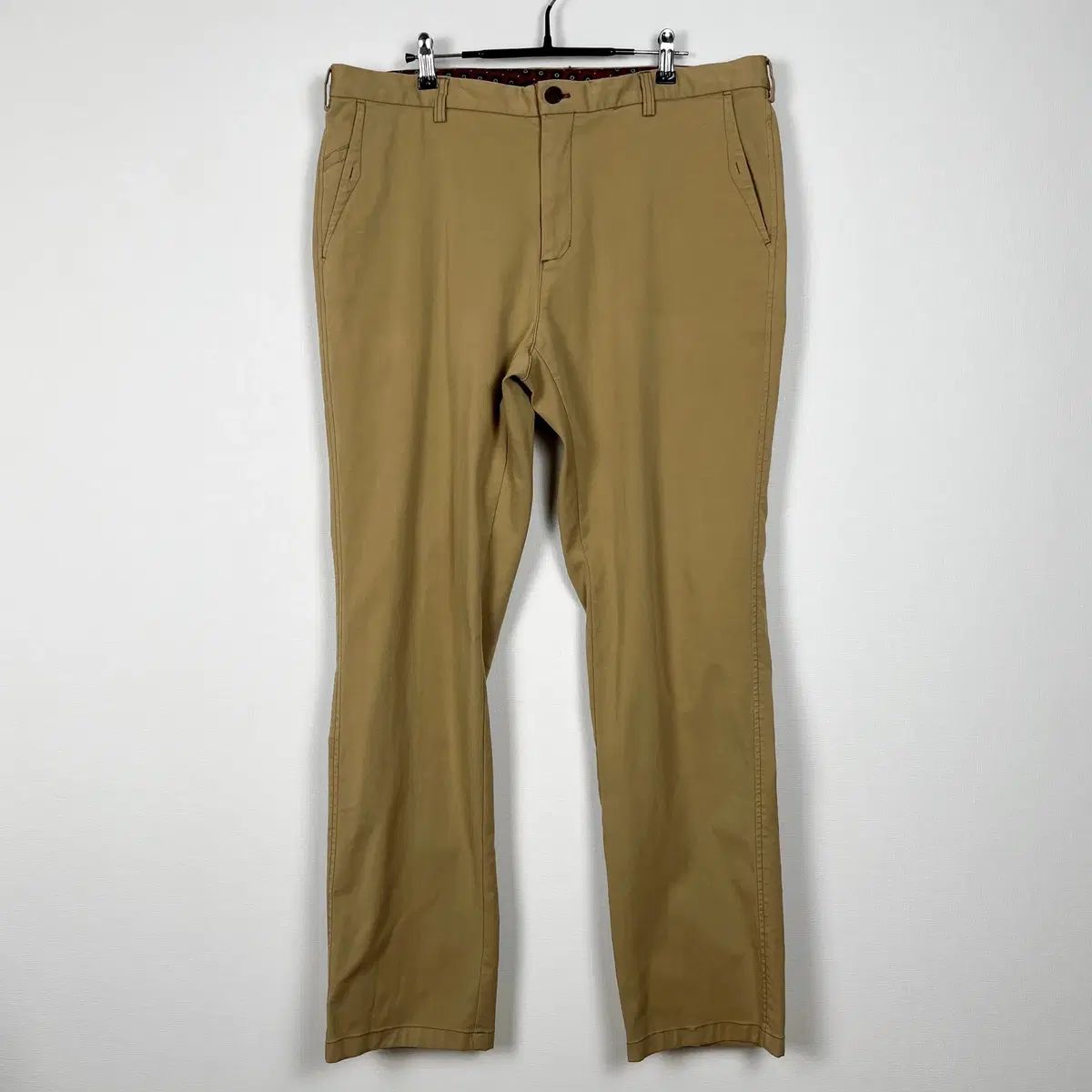 OLZEN/ストレッチ グッド ベージュ コットン ズボン メンズ 90 XL/ラデン