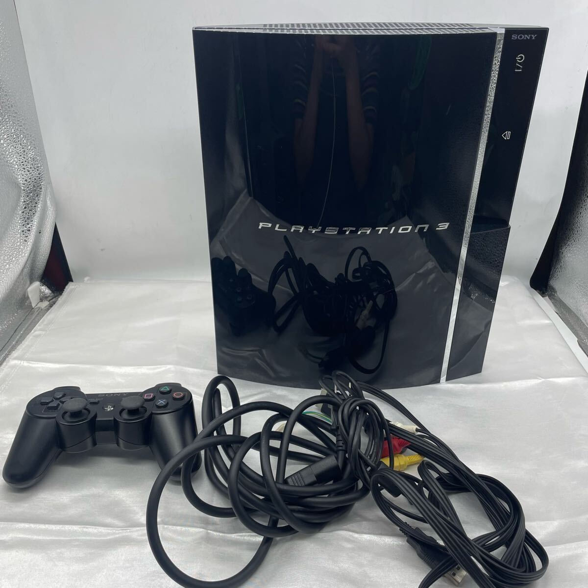 PS3 CECH00 本体 コントローラー付 初期型 ブラック ソニー プレイステーション3 m9272