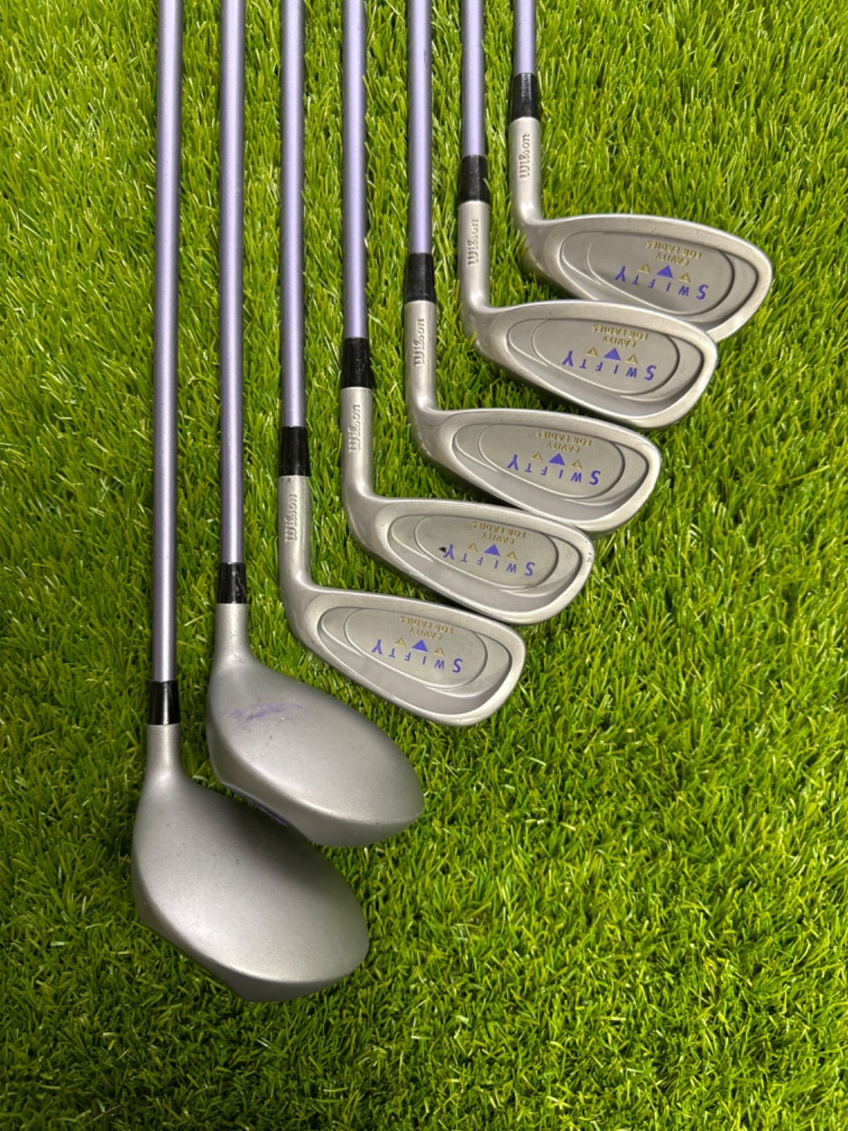 ウィルソン　メタル　1W 3W 5W ゴルフクラブ　3本セット　FLEX R ワークスゴルフ ゴルフ クラブ メンズ フェアウェイウッド