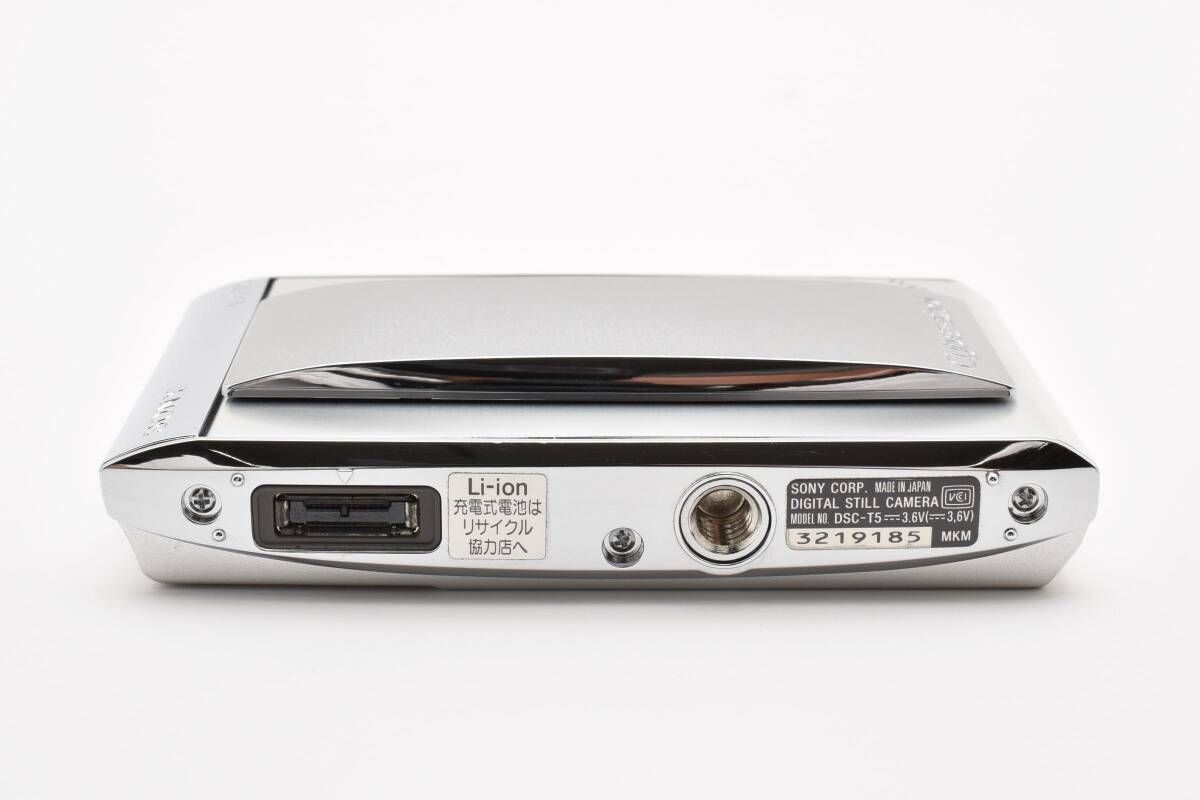極上品【動作確認済】SONY ソニー Cyber-shot DSC-T5 レトロ SONY - Cyber-shot DSC-T5 ブラック M666の通販 by エコスタ