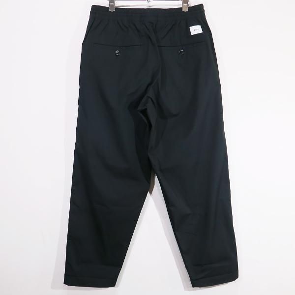 20AW wtaps ダブルタップス　202TQDT-PTM05 ブラック　03 WTAPS ダブルタップス 20AW TUCK/TROUSERS/COTTON.FLANNEL