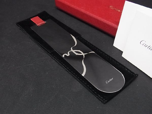 □新品□未使用□ Cartier カルティエ ブックマーカー 栞 しおり