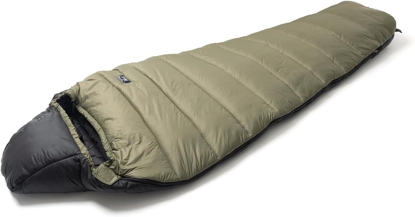 ナンガ APPROACH SYNTHETIC FIBER 1200 レギュラーサイズ OLIVE