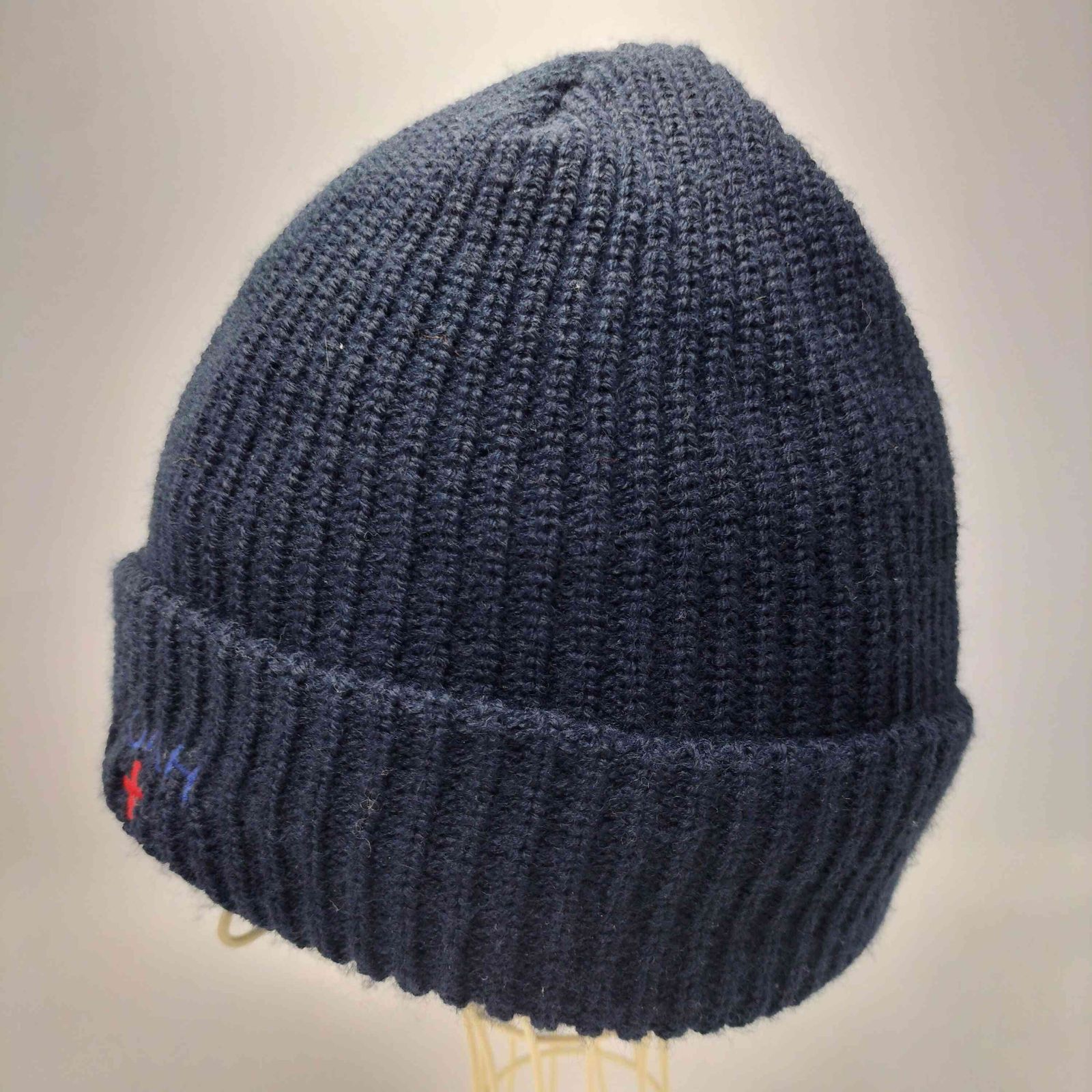 ノア NOAH 23AW ロゴ 刺繍 アクリル ニット帽 ビーニー メンズ
