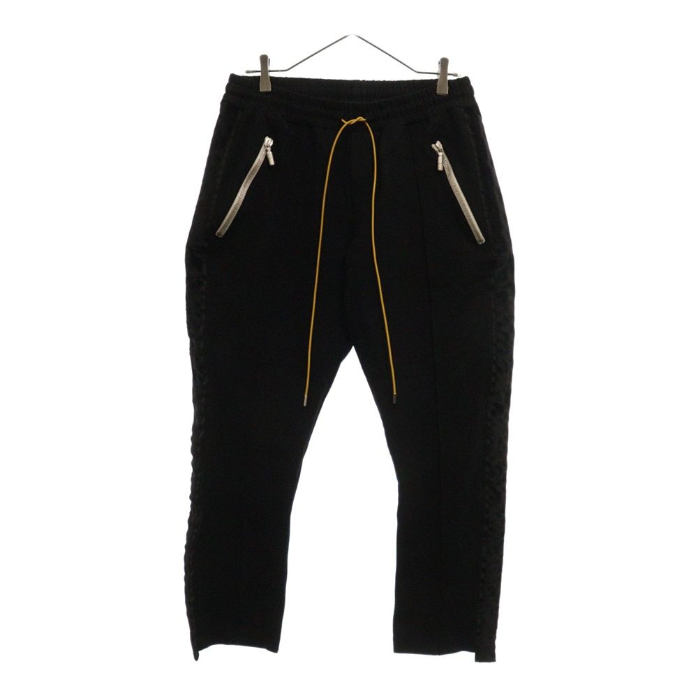 【中古B】RHUDE ルード S メンズ トラックパンツ  Traxedo Pant サイドテープ USA製 04APA01001 黒 中古B 古着 中古B】RHUDE ルード S メンズ トラックパンツ Traxedo Pant サイド