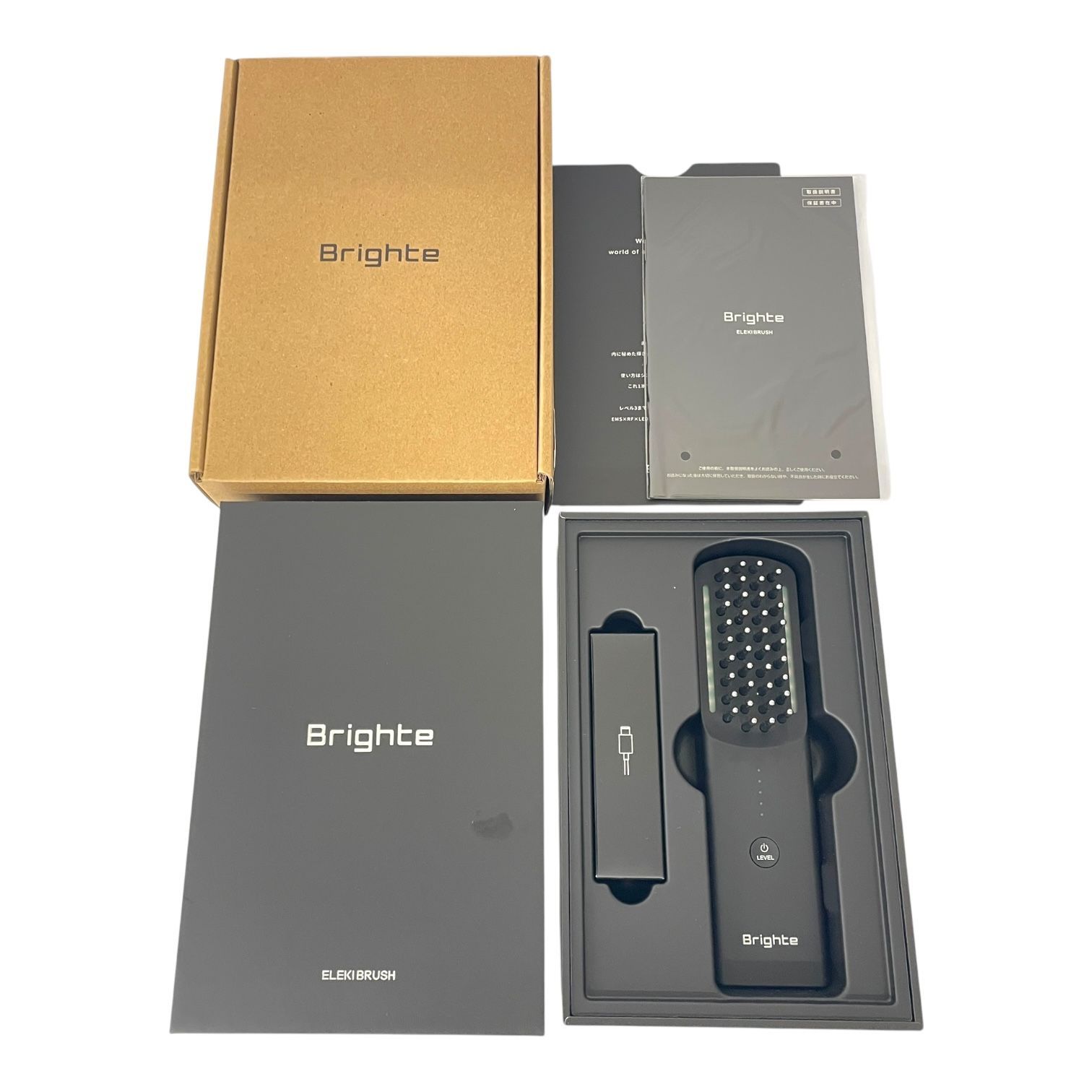 トクキレ】ブライト エレキブラシ BRT-FS145 ブラシ型美顔器 美品 Ai