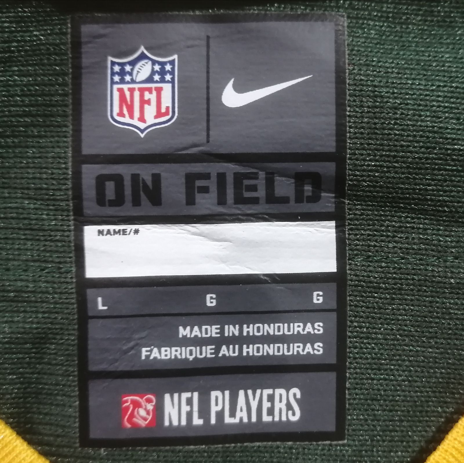 NIKE ナイキ NFL PLAYERS「LACY #27」ゲームシャツ レディースサイズL