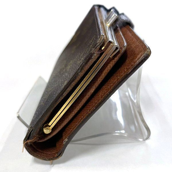 ルイヴィトン モノグラム ポルトモネ ビエ ヴィエノワ がま口 二つ折り