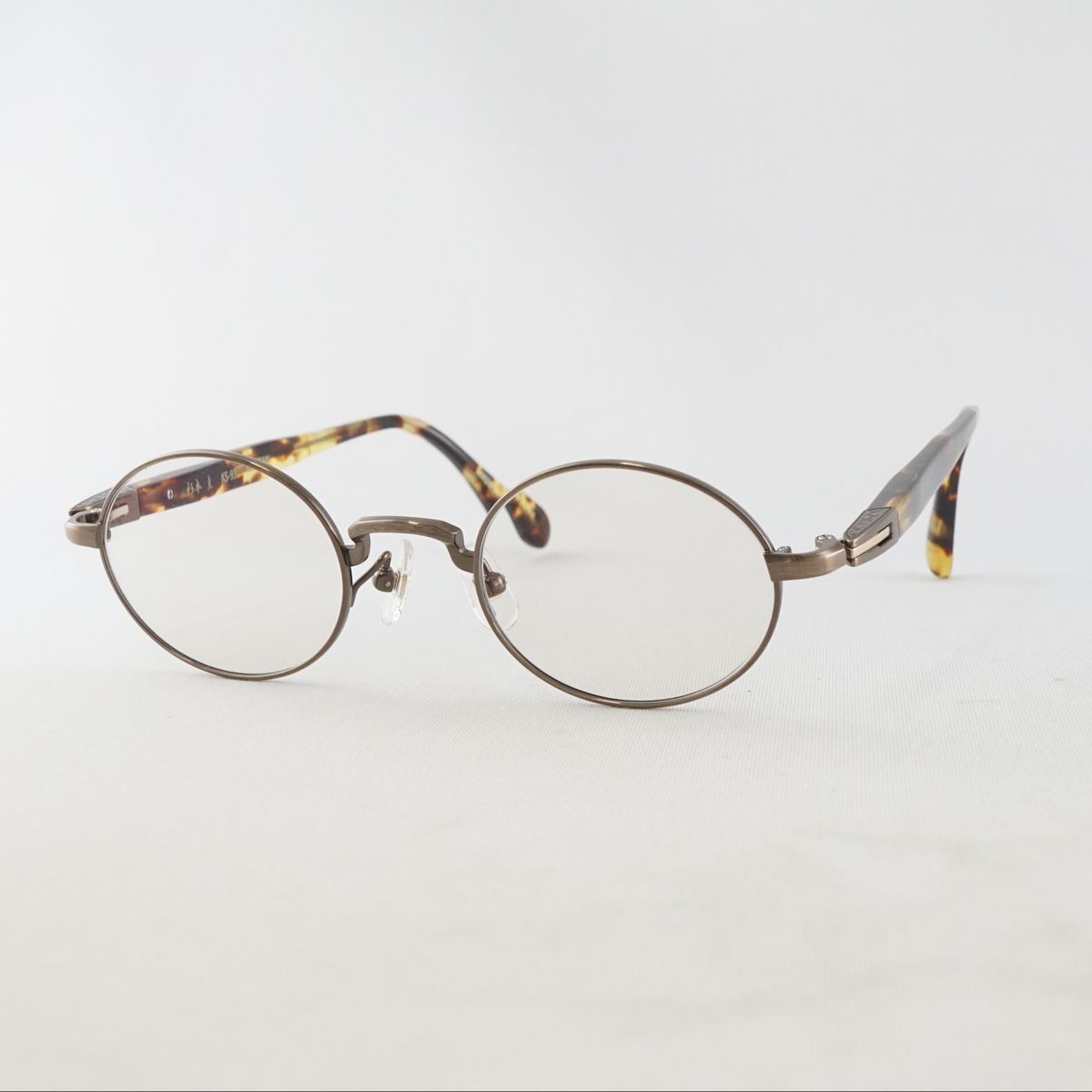 眼鏡 杉本圭 USED美品 KS-93 col.13 アンティークブラウン ラウンド