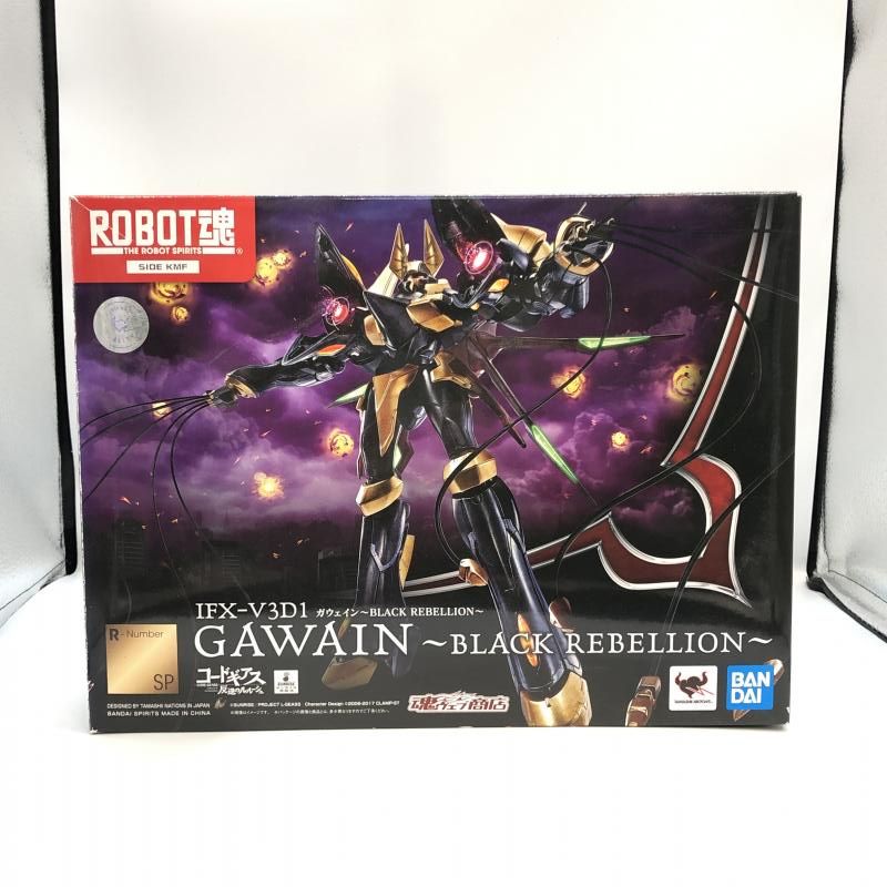 【中古】開封)バンダイ ROBOT魂 ＜SIDE KMF＞ ガウェイン～BLACK REBELLION～ コードギアス 反逆のルルーシュ[97]
