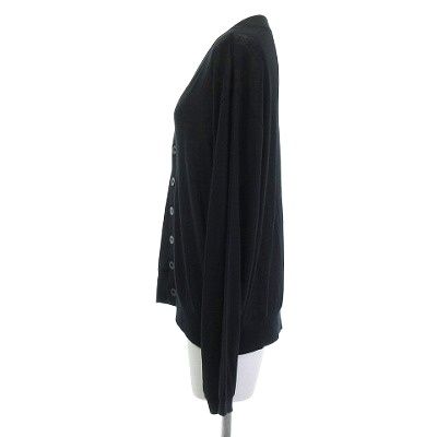 ムーンスリープラネット MOON TREE PLANET Sheer Cardigan シアーカーディガン ニット 黒 ブラック M