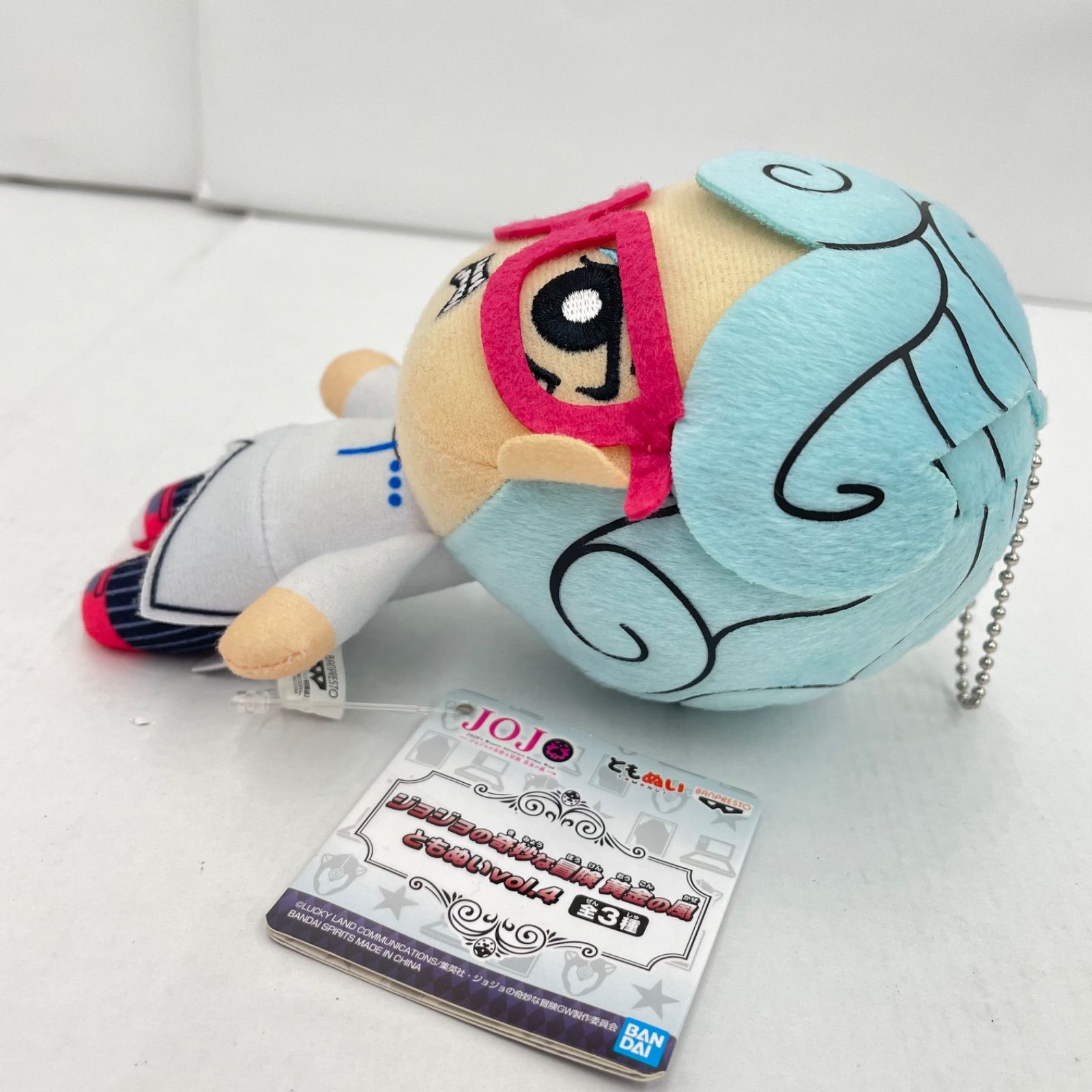 ジョジョ ともぬい ギアッチョ ぬいぐるみ マスコット キーホルダー ジョジョの奇妙な冒険 ともぬい ギアッチョの通販 by るなるーな