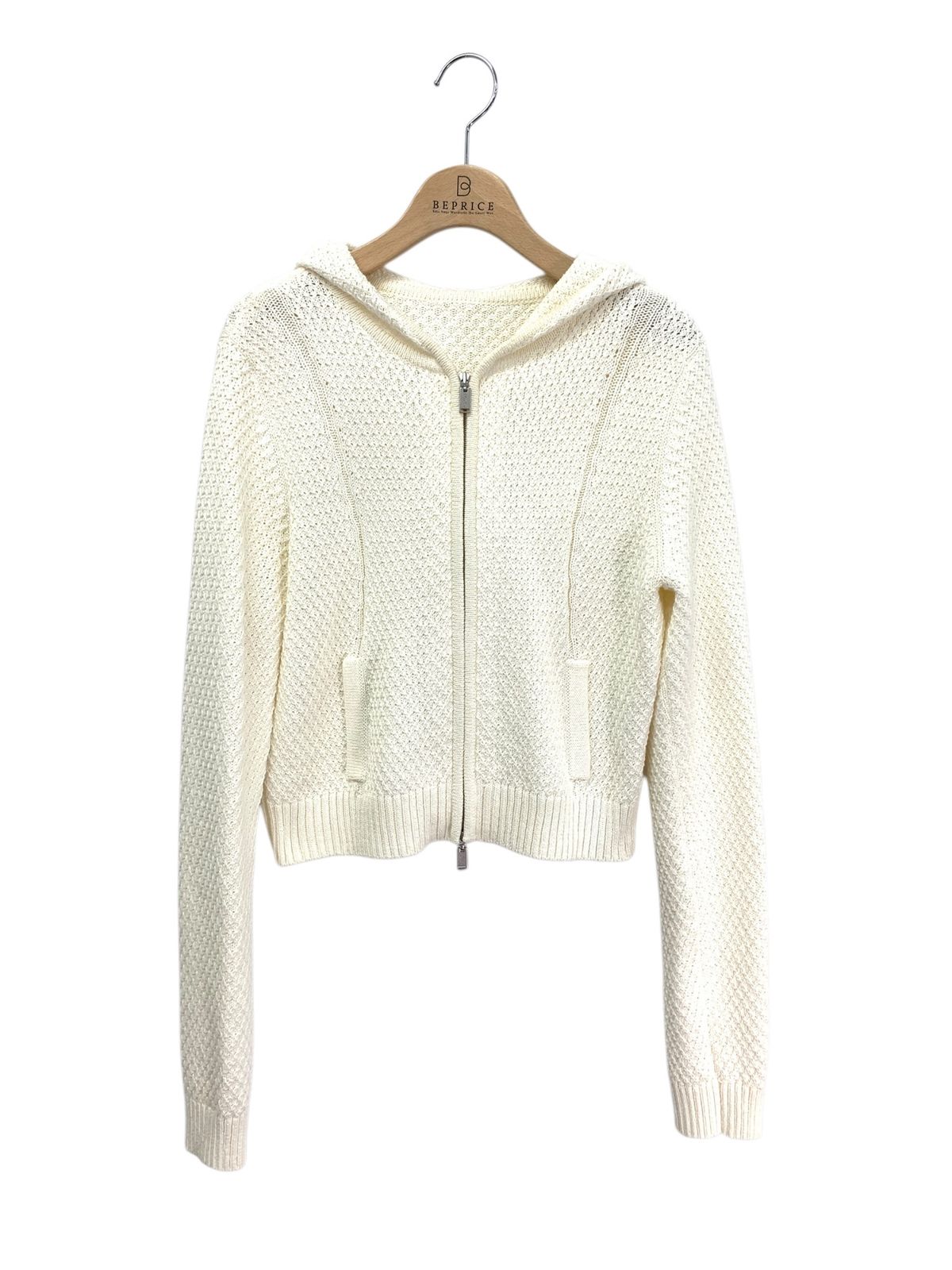 フォクシーブティック Parka Twist Cross 40745 パーカー 40 ホワイト IT4AITWMOFHC