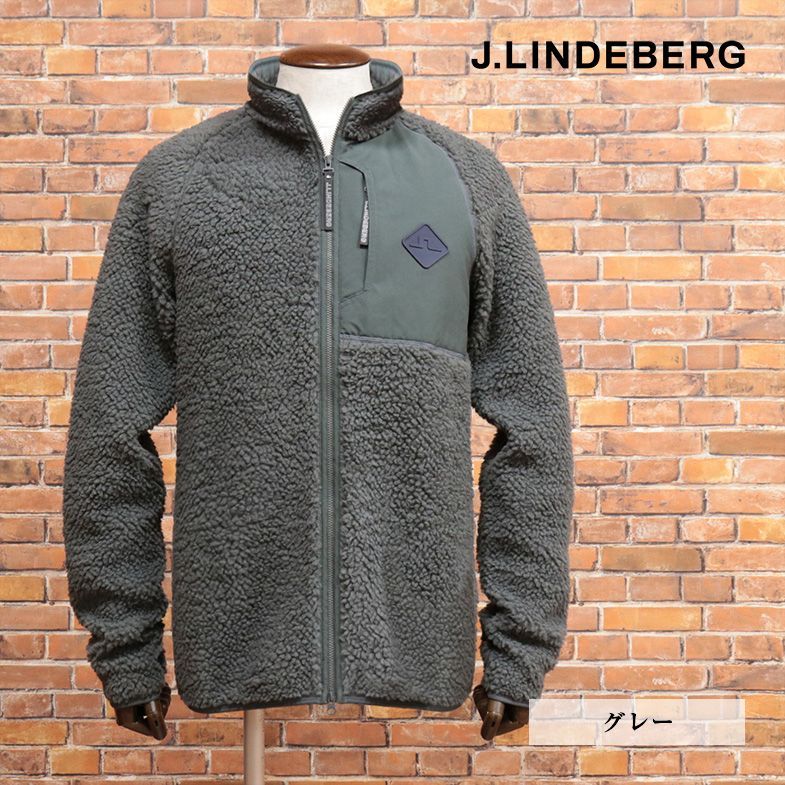 秋冬/J.LINDEBERG/46サイズ/ボア ブルゾン ふわもこ 快適 伸縮性◎ ジップポケット アウトドア 新品/グレー/jd178/ - メルカリ