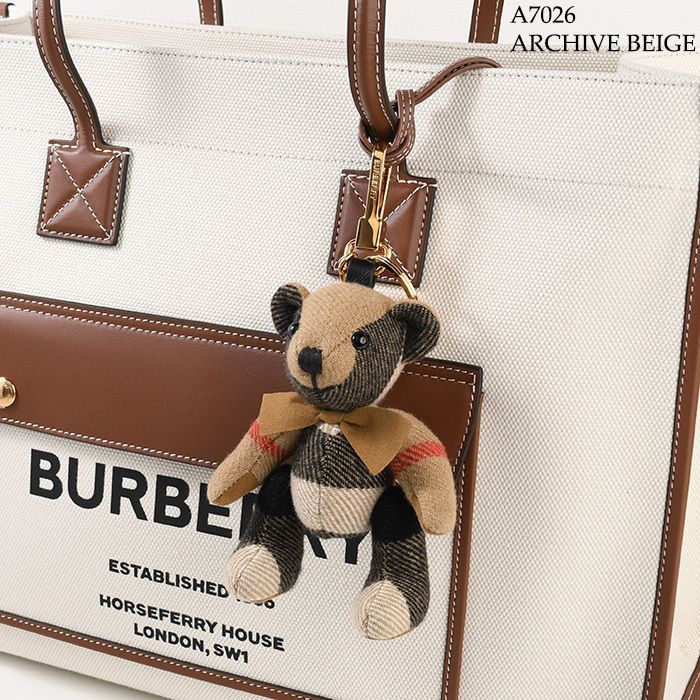 BURBERRY バーバリー バッグチャーム トーマスベア チャーム ウィズ