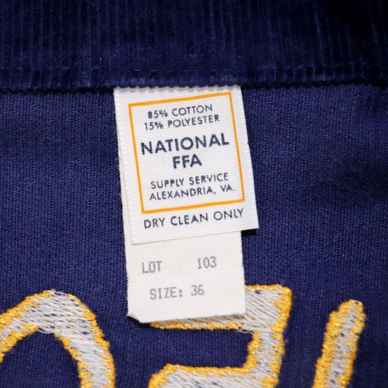 80s vintage FFA CALIFORNIA コーデュロイ ジャケット メンズ 表記36