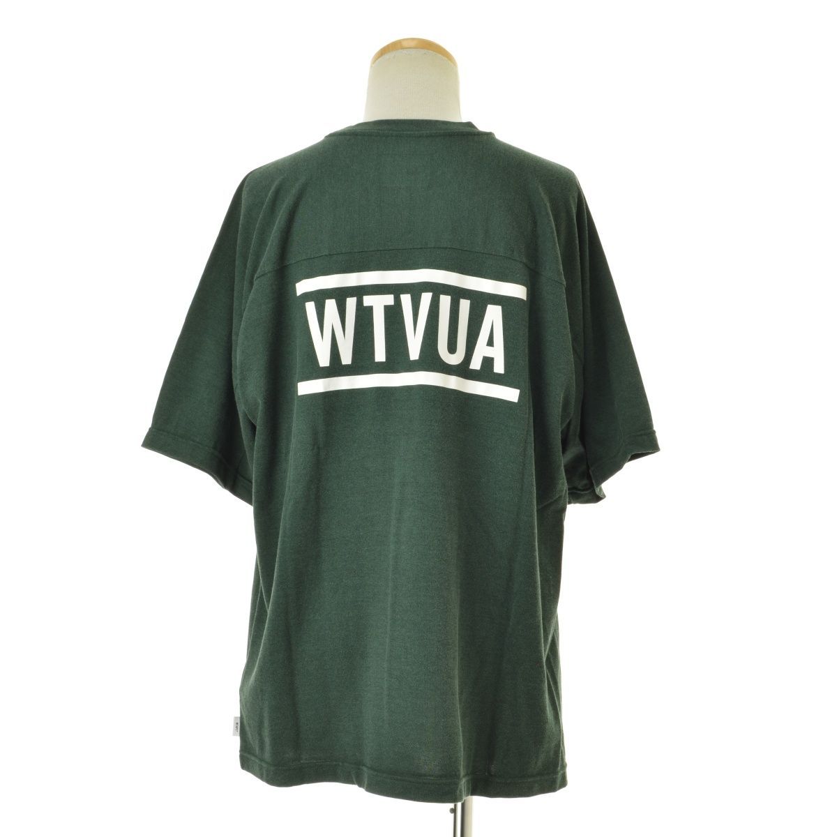 WTAPS】23AW 232ATDT-CSM09 QB / SS / RACO. BRACKETS GREEN半袖T 